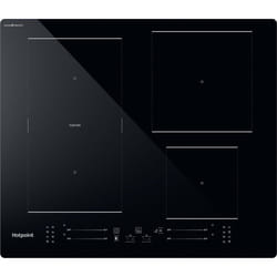 Hotpoint TS 8660C CPNE Black Built-in 59 cm Zone induction hob 4 zone(s)