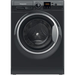 Hotpoint 7kg Washing Machine Freestanding Black With Woolcare A-rated
