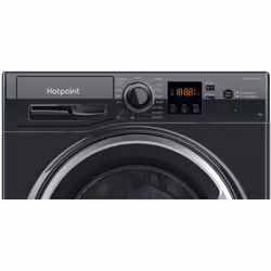 Hotpoint 7kg Washing Machine Freestanding Black With Woolcare A-rated