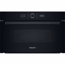 Hotpoint HMD44MBUK, Built-in, Grill microwave, 31 L, 1000 W, Built-in display, LCD