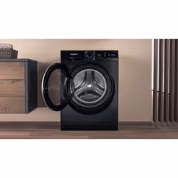 Hotpoint 10kg Washing Machine Freestanding Black With Steam A-rated - Additional view 7