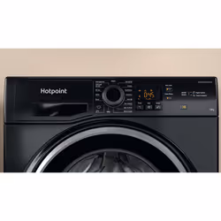 Hotpoint 10kg Washing Machine Freestanding Black With Steam A-rated - Additional view 8