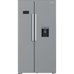 Hotpoint HPG2 6583W XP4UK Freestanding 588 L E Silver, Stainless steel, Titanium