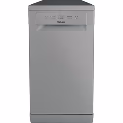 Hotpoint HP2FE10CS90SUK, Freestanding, Slimline (45 cm), Silver, Silver, Buttons, 1.3 m
