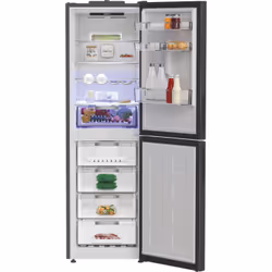 Hotpoint Total No Frost HPKF 6353 XBR4UK fridge-freezer Freestanding 317 L E Graphite, Platinum, Titanium