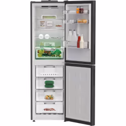 Hotpoint Total No Frost HPKF 6353 XBR4UK fridge-freezer Freestanding 317 L E Graphite, Platinum, Titanium