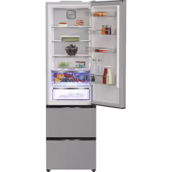 Hotpoint Dual No Frost HPKF 5351 XP4UK fridge-freezer Freestanding 351 L E Silver - Additional view 2