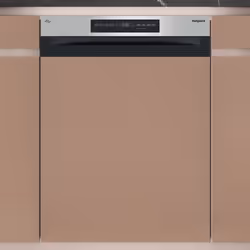 Hotpoint Integrated Dishwasher H5PC15M6 UK, Semi built-in, Full size (60 cm), Stainless steel, Buttons, 1.3 m, 1.55 m