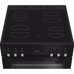 Hotpoint Double Cooker HTE6VDCB1
