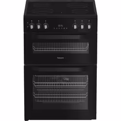 Hotpoint Double Cooker HDE6VDB1