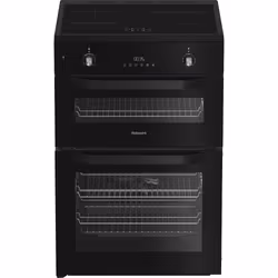 Hotpoint Double Cooker HDE6IDC2B1