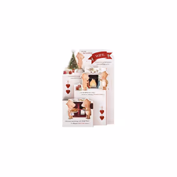 Hallmark Christmas Card for Wife - Cute 3D Pop-up Design with Heartfelt Verse