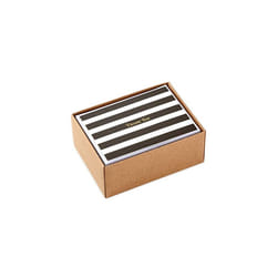 Boxed Thank You Cards Gold FoilBlack White40 Cards in 1 Design
