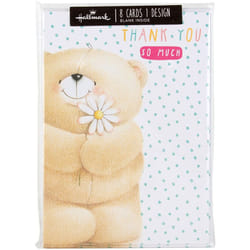 Hallmark Forever Friends Thank You So Much Cards - Pack of 8