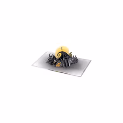 Christmas Card, The Nightmare Before Christmas Card, 3D & Pop Up Card, With Gold Foil Details, Black, Navy