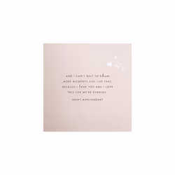 Hallmark Anniversary Card for Husband - Intricate Laser-cut Design with Gold Foil Background, 25554799, Multicoloured