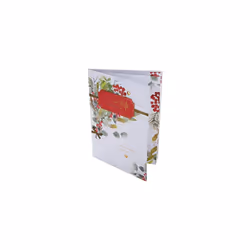 Boxed Christmas Card for Wife - Classic Seasonal Foliage Design