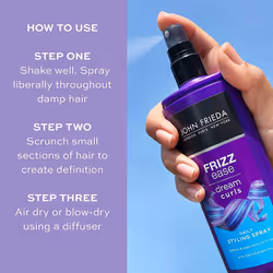 John Frieda Frizz Ease Dream Curls Daily Styling Spray 200 ml for Naturally Wavy & Curly Hair