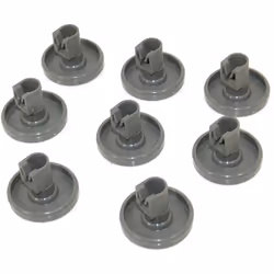 Zanussi Dishwasher Lower Basket Wheel Pack Of 8. Genuine part number 50286965004