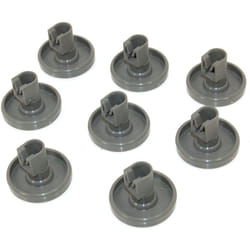 Zanussi Dishwasher Lower Basket Wheel Pack Of 8. Genuine part number 50286965004