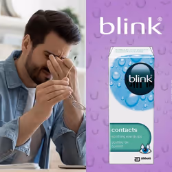 Blink Contacts Soothing Eye Drops - 10ml