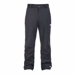 Trespass Mens Hemic Water Resistant Softshell Trousers - XS, Black