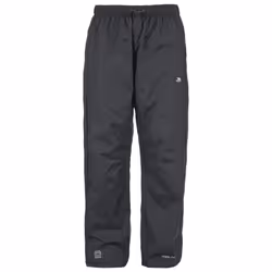 Trespass Mens Purnell Waterproof & Windproof Over Trousers - XS, Black