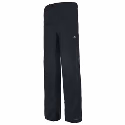 Trespass Mens Purnell Waterproof & Windproof Over Trousers - XS, Black