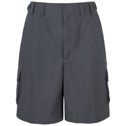 Trespass Mens Gally Water Repellent Hiking Cargo Shorts - XS, Graphite