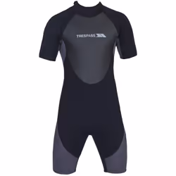 Trespass Scuba Mens Short Wetsuit - S, Black