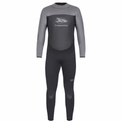Trespass Diver Mens 5mm Full Length Neoprene Wetsuit - XXL, Black