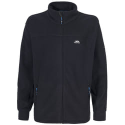 Trespass Mens Bernal Full Zip Fleece Jacket - XS, Black
