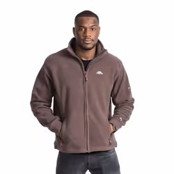 Trespass Mens Bernal Full Zip Fleece Jacket - XXS, Khaki
