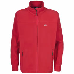 Trespass Mens Bernal Full Zip Fleece Jacket - XXS, Red