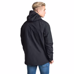 Trespass Mens Corvo Hooded Full Zip Waterproof Jacket/Coat - XXL, Black