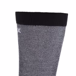 Trespass Mens Tippo Two Tone Lightweight Coolmax Socks (1 Pair) - 7/11 UK, Black