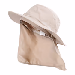 Trespass Adults Unisex Bearing Bucket Hat With Neck Protector - M/L, Pebbles