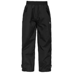 Trespass Childrens/Kids Echo Waterproof Trousers - 9/10 Years, Black