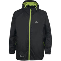 Trespass Childrens/Kids Qikpac Waterproof Packaway Jacket - 2/3 Years, Black