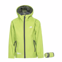 Trespass Childrens/Kids Qikpac Waterproof Packaway Jacket - 2/3 Years, Leaf
