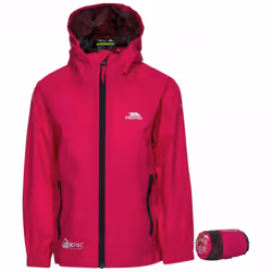 Trespass Childrens/Kids Qikpac Waterproof Packaway Jacket - 2/3 Years, Sasparilla