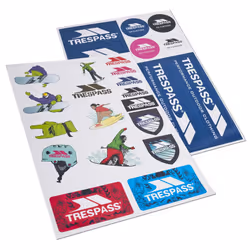Trespass Die Cut Sticker Kit