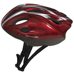 Trespass Childrens/Kids Tanky Cycling Safety Helmet - 48/52cm, Metallic Red