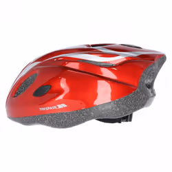 Trespass Childrens/Kids Tanky Cycling Safety Helmet - 48/52cm, Metallic Red