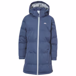 Trespass Childrens Girls Tiffy Padded Jacket - 9/10 Years, Navy Tone