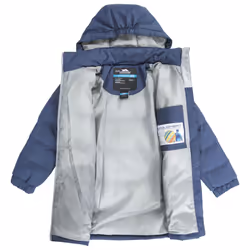 Trespass Childrens Girls Tiffy Padded Jacket - 9/10 Years, Navy Tone