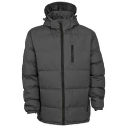 Trespass Mens Clip Padded Jacket - XXS, Flint
