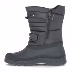 Trespass Unisex Dodo Pull On Winter Snow Boots - 9 UK, Black