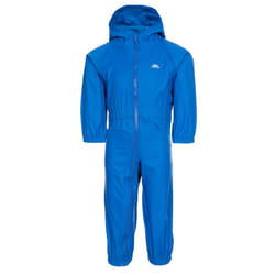 Trespass Kids Unisex Dripdrop Padded Waterproof Rain Suit - 2/3 Years, Cobalt