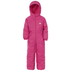 Trespass Kids Unisex Dripdrop Padded Waterproof Rain Suit - 2/3 Years, Gerbera